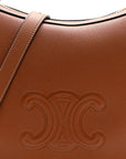 Supple Calfskin Small Triomphe Heloise Shoulder Bag Tan