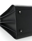 Grained Calfskin Large Sac de Jour Carryall Black