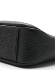 Grained Calfskin Baby Le 5 A 7 Supple Hobo Black