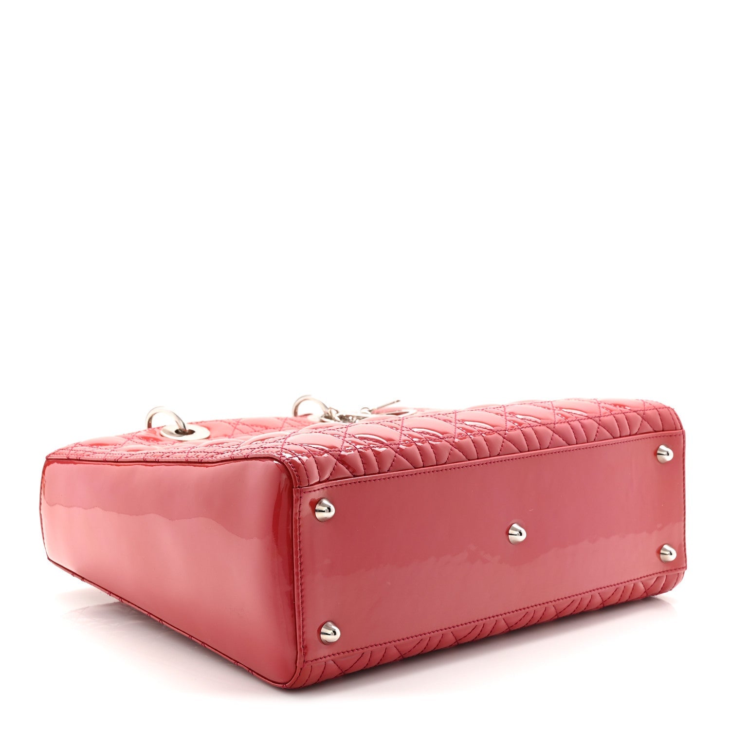 Patent Cannage Large Lady D1OR Fuchsia