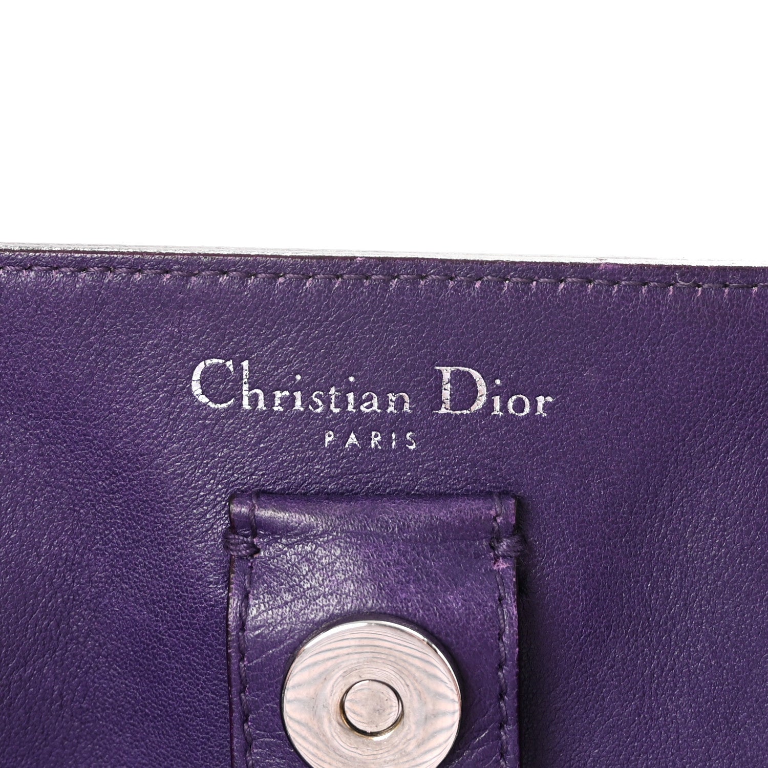 Suede Large D1ORissimo Tote Purple