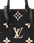 Empreinte Monogram Giant Onthego MM Black Beige
