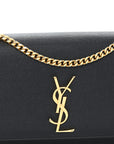 Grain De Poudre Small Monogram Kate Satchel Black