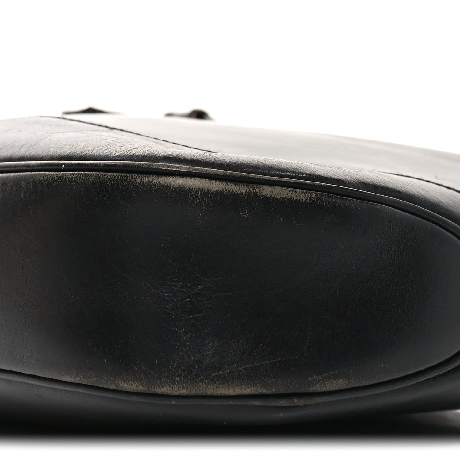 Calfskin Jackie O Hobo Black