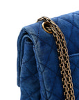 Denim Quilted 2.55 Reissue 226 Double Flap Blue