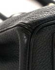 Togo Birkin 30 Black