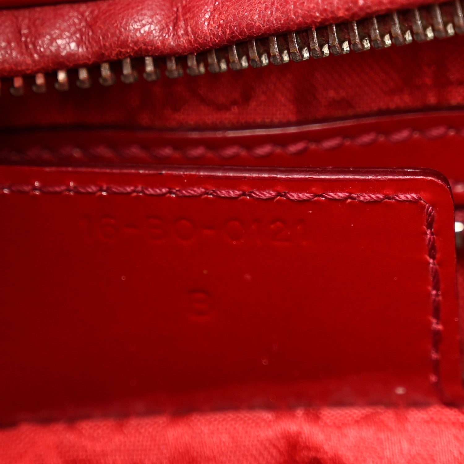 Patent Cannage Large Lady D1OR Red