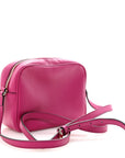 Cellarius Calfskin Small Soho Disco Bag Bright Bouganville