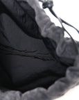 Suede Calfskin Intrecciato Medium Dustbag Grey