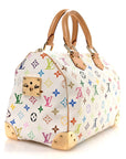 Monogram Multicolor Speedy 30 White