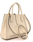 Boarded Plutone Calfskin Medium Jackie 1961 Tote Mystic White