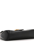 Calfskin Matelasse Small GG Marmont Shoulder Bag Black