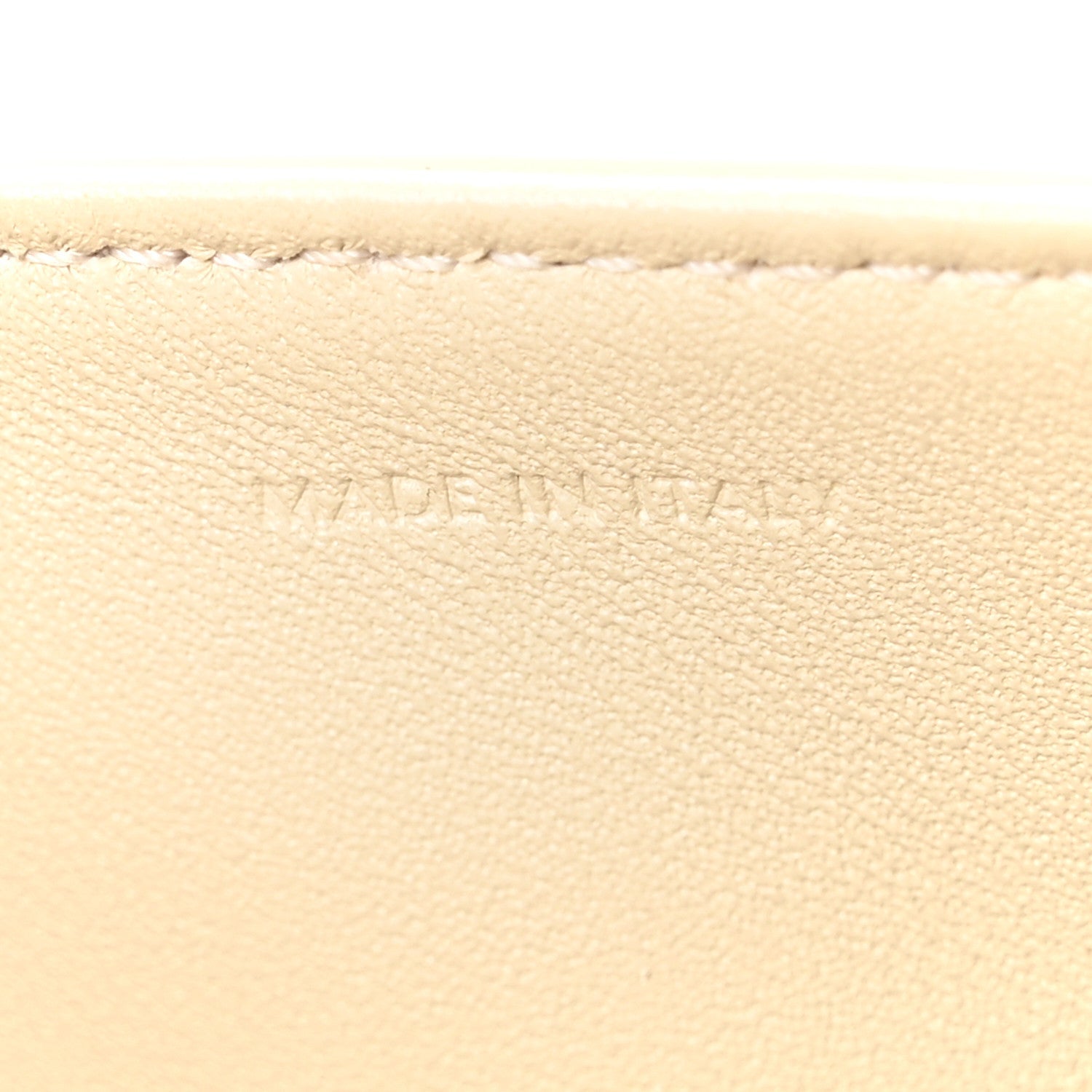Natural Calfskin Triomphe Shoulder Bag Pampa