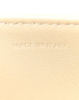 Natural Calfskin Triomphe Shoulder Bag Pampa