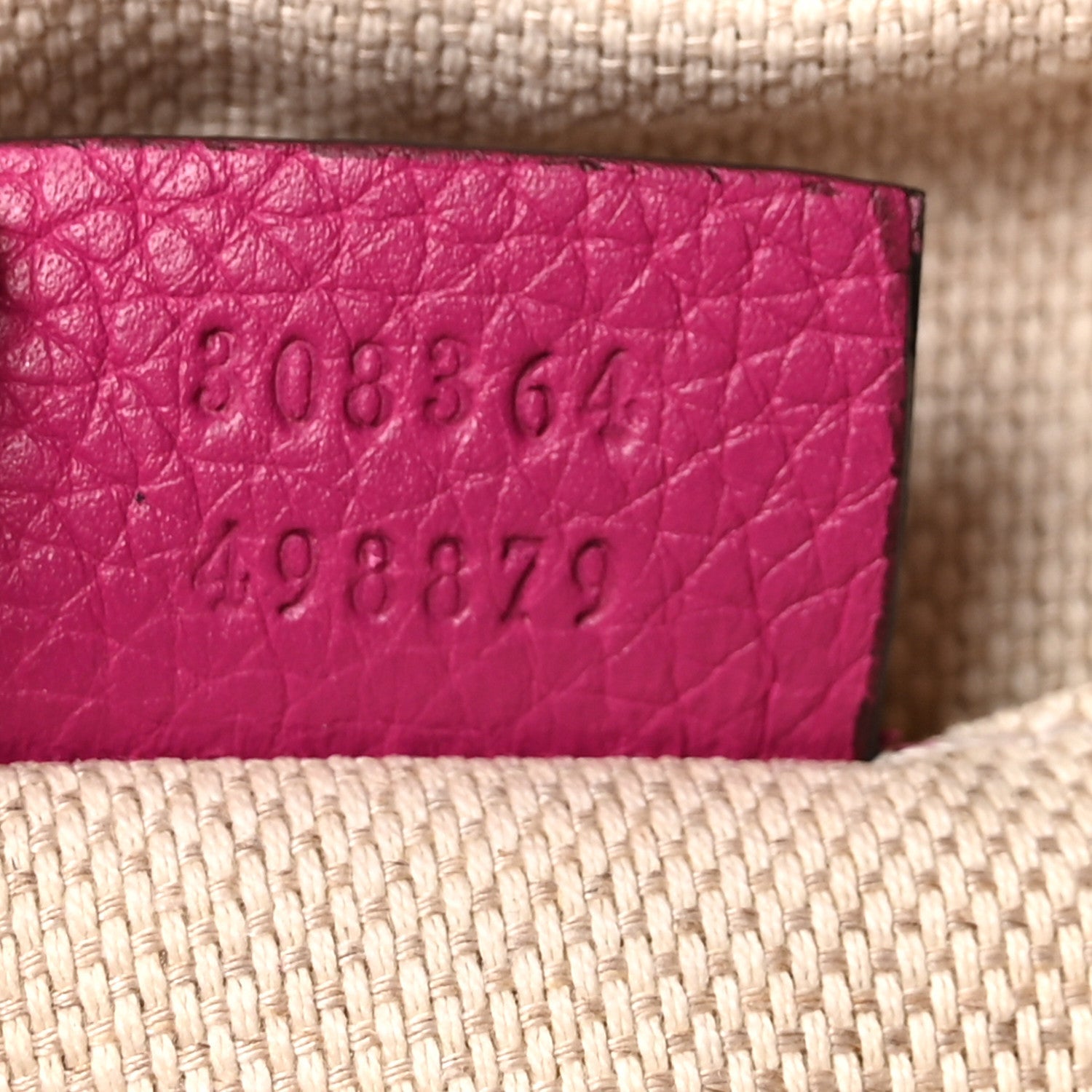 Cellarius Calfskin Small Soho Disco Bag Bright Bouganville