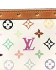 Monogram Multicolor Pochette Accessories White