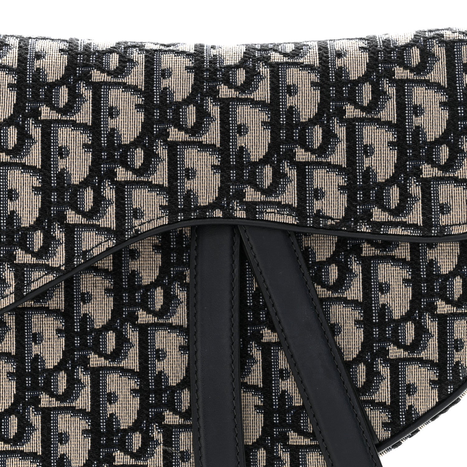 Oblique Saddle Bag Blue