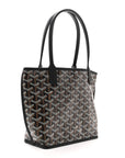 Goyardine Reversible Mini Anjou Black