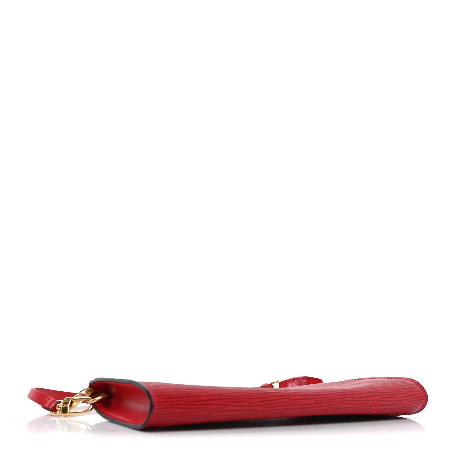 Epi Pochette Accessories 24 Castillan Red