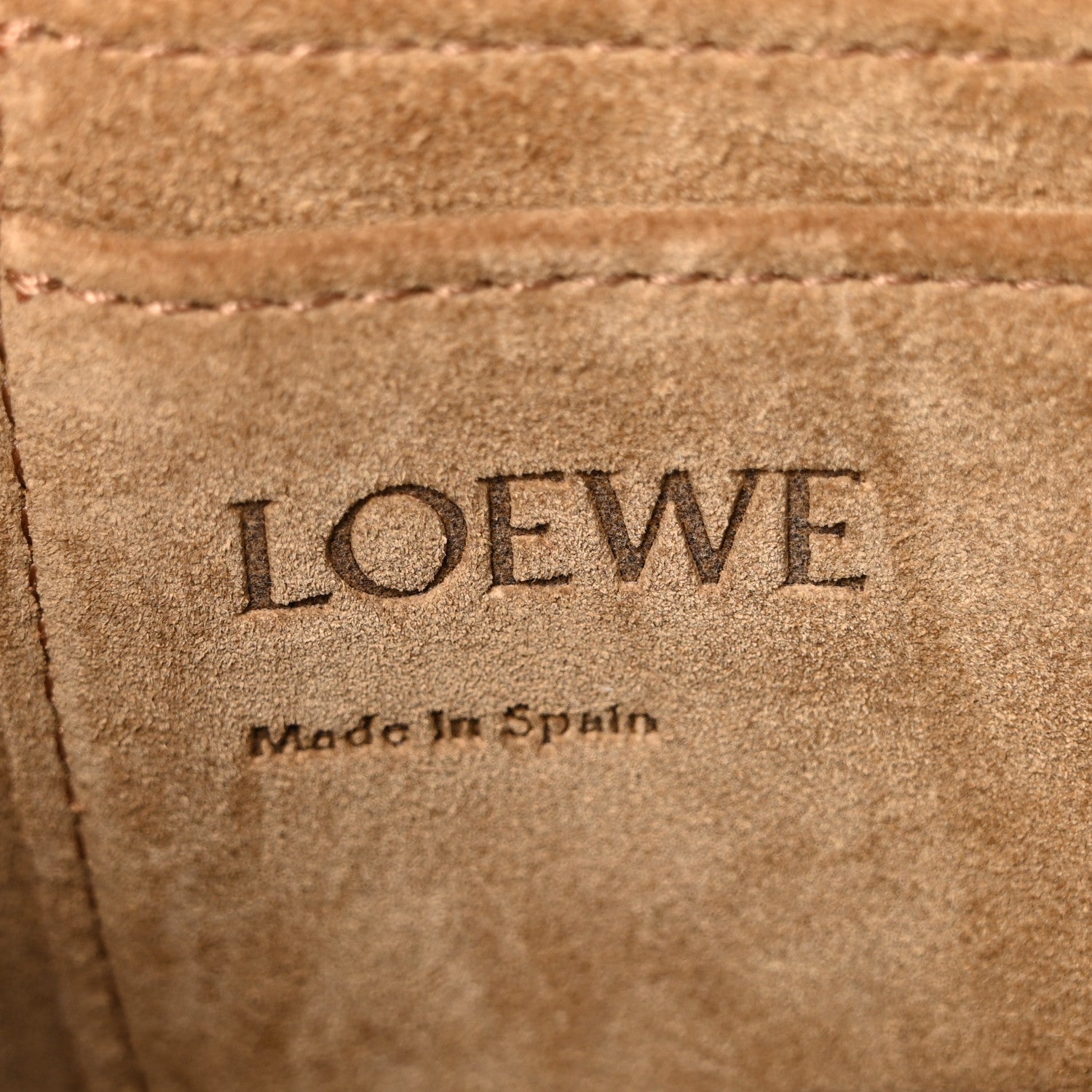 Calfskin Canvas Anagram Mini Gate Dual Bag Ecru Tan