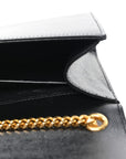 Grain De Poudre Small Monogram Kate Satchel Black