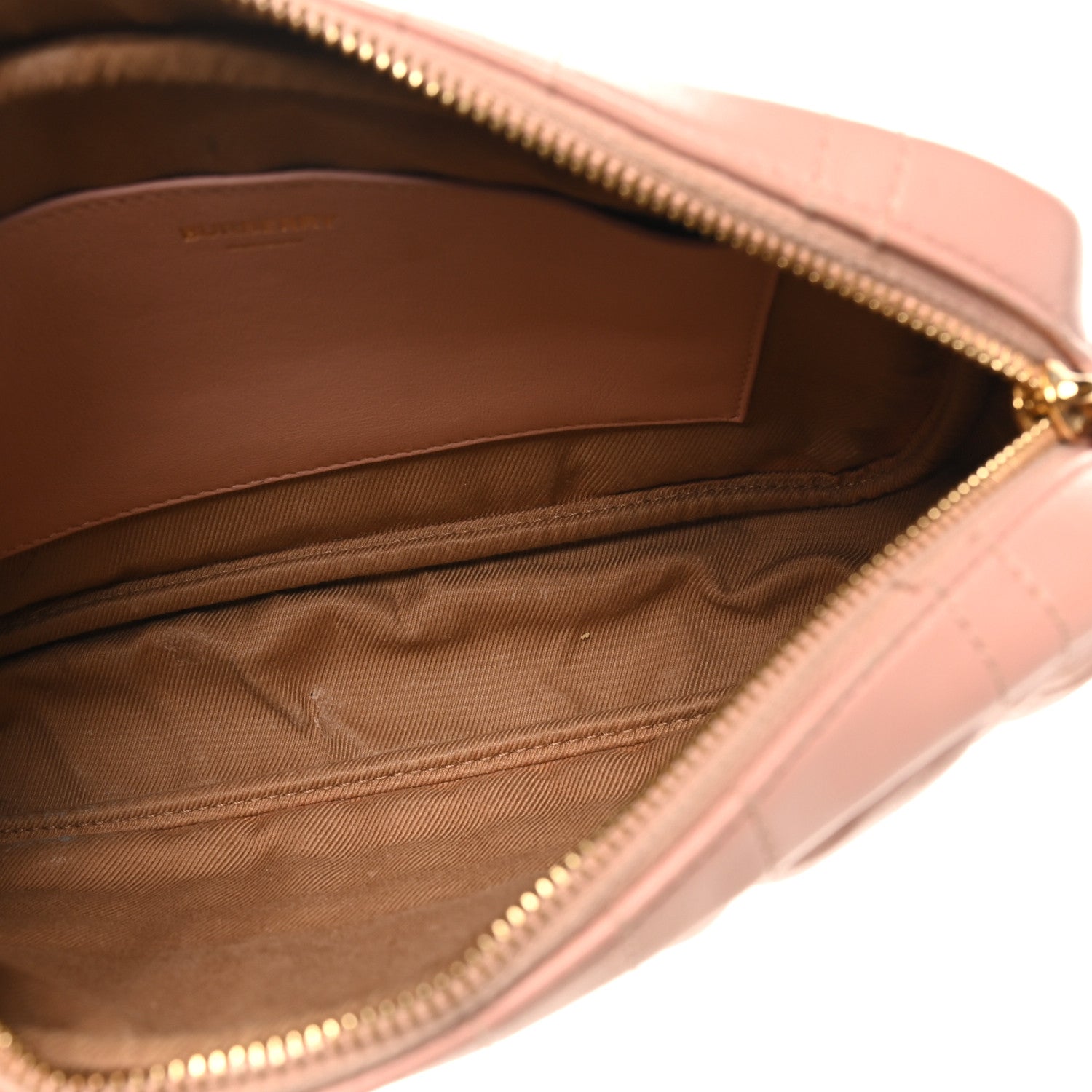 Calfskin Quilted Small Lola Camera Bag  Dusty Pink