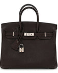 Togo Birkin 25 Chocolate