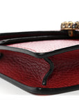 Calfskin Super Mini Dionysus Shoulder Bag Hibiscus Red
