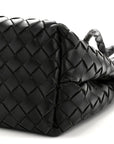 Nappa Intrecciato Medium Andiamo Shoulder Bag Black