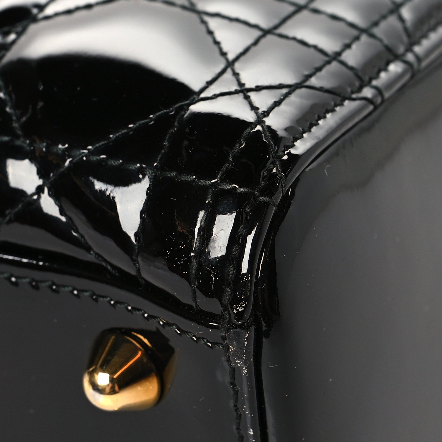 Patent Cannage Large Lady D1OR Black