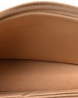 Caviar Quilted Wallet on Chain WOC Beige