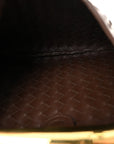 Nappa Intrecciato Sardine Bag Bitter Chocolate