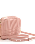 Calfskin Quilted Small Lola Camera Bag Primrose Pink