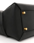 Grained Calfskin Mini Belt Bag Black