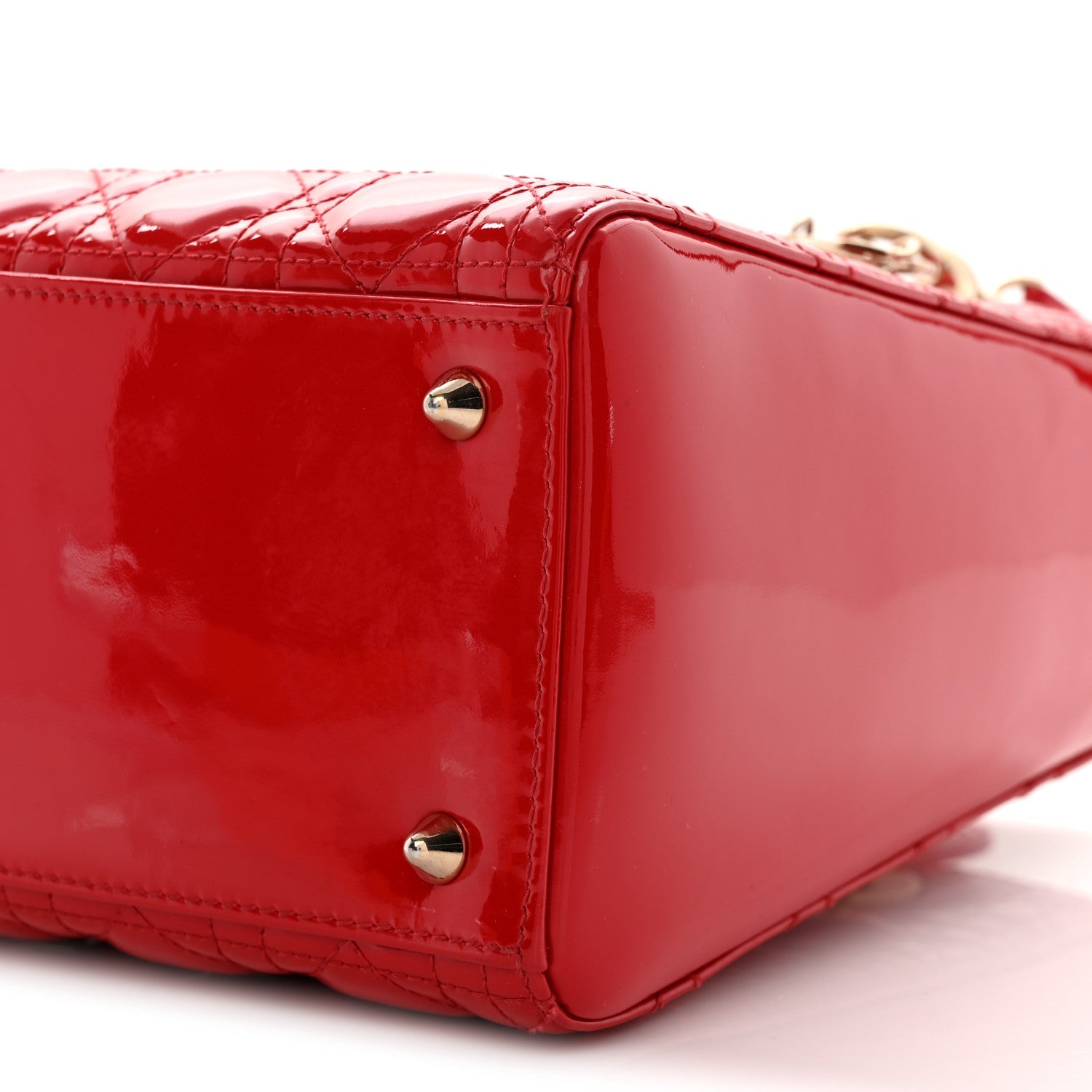 Patent Cannage Medium Lady D1OR Red