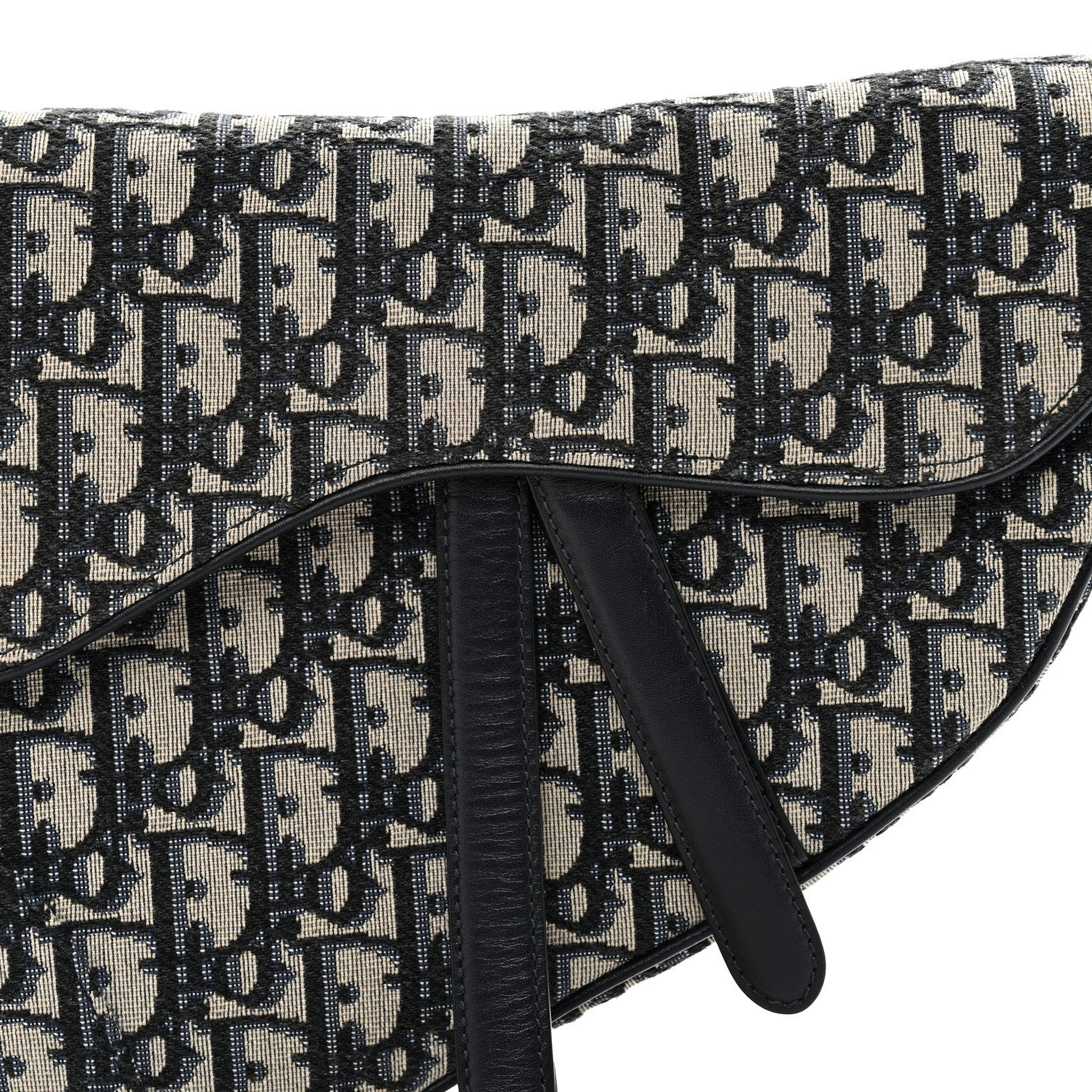 Oblique Saddle Bag Blue