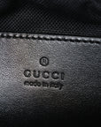 Calfskin Matelasse Monochrome Small GG Marmont Chain Shoulder Bag Black