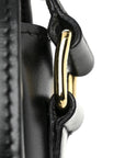 Shiny Calfskin Medium Triomphe Black