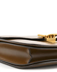 Box Calfskin Medium Classic Box Flap Bag Camel