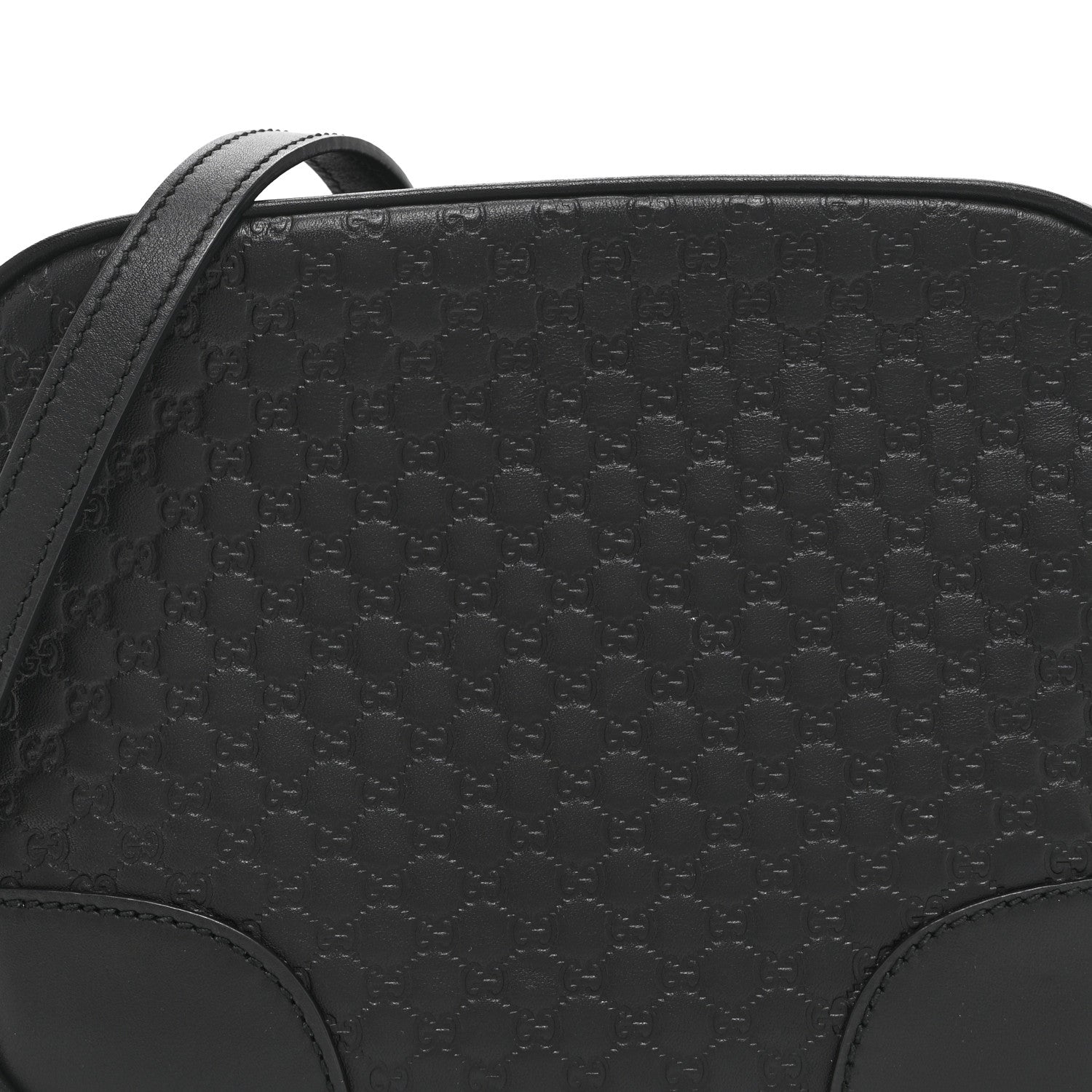 MicroGCCIssima Mini Bree Messenger Bag Black