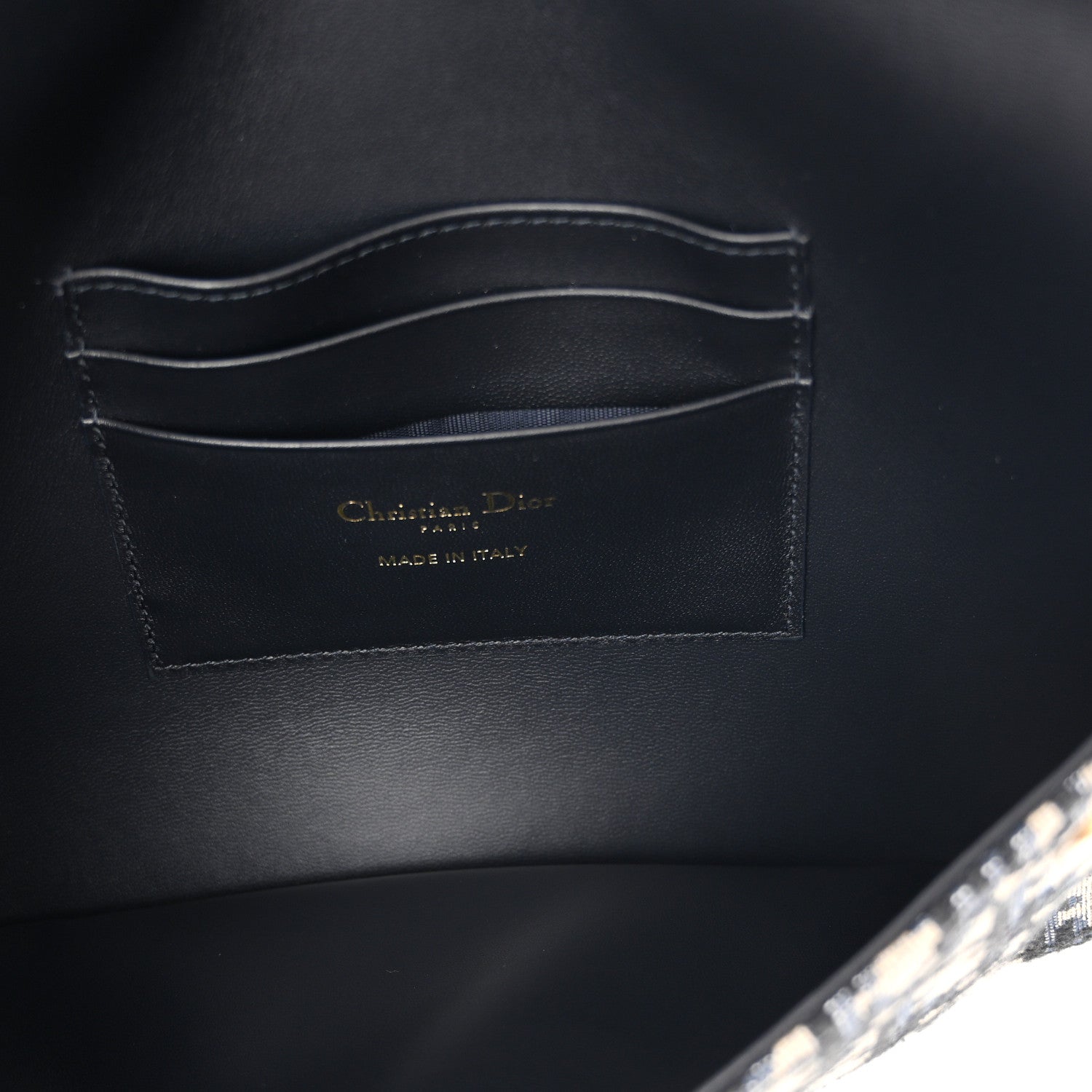 Oblique Saddle Pouch Blue