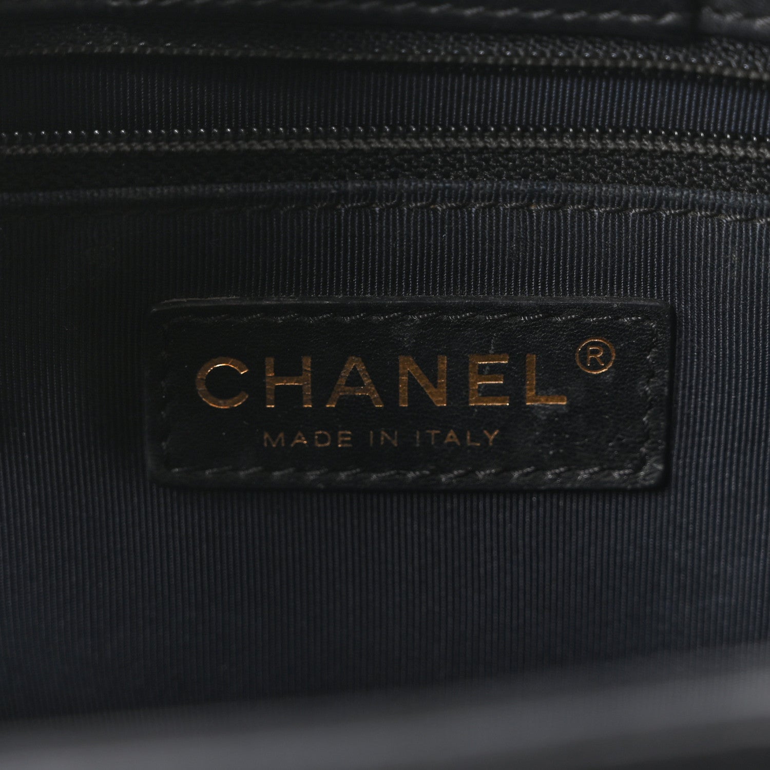Calfskin Cerf Executive Shopper Tote Black