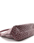 Goyardine Boheme Hobo Burgundy