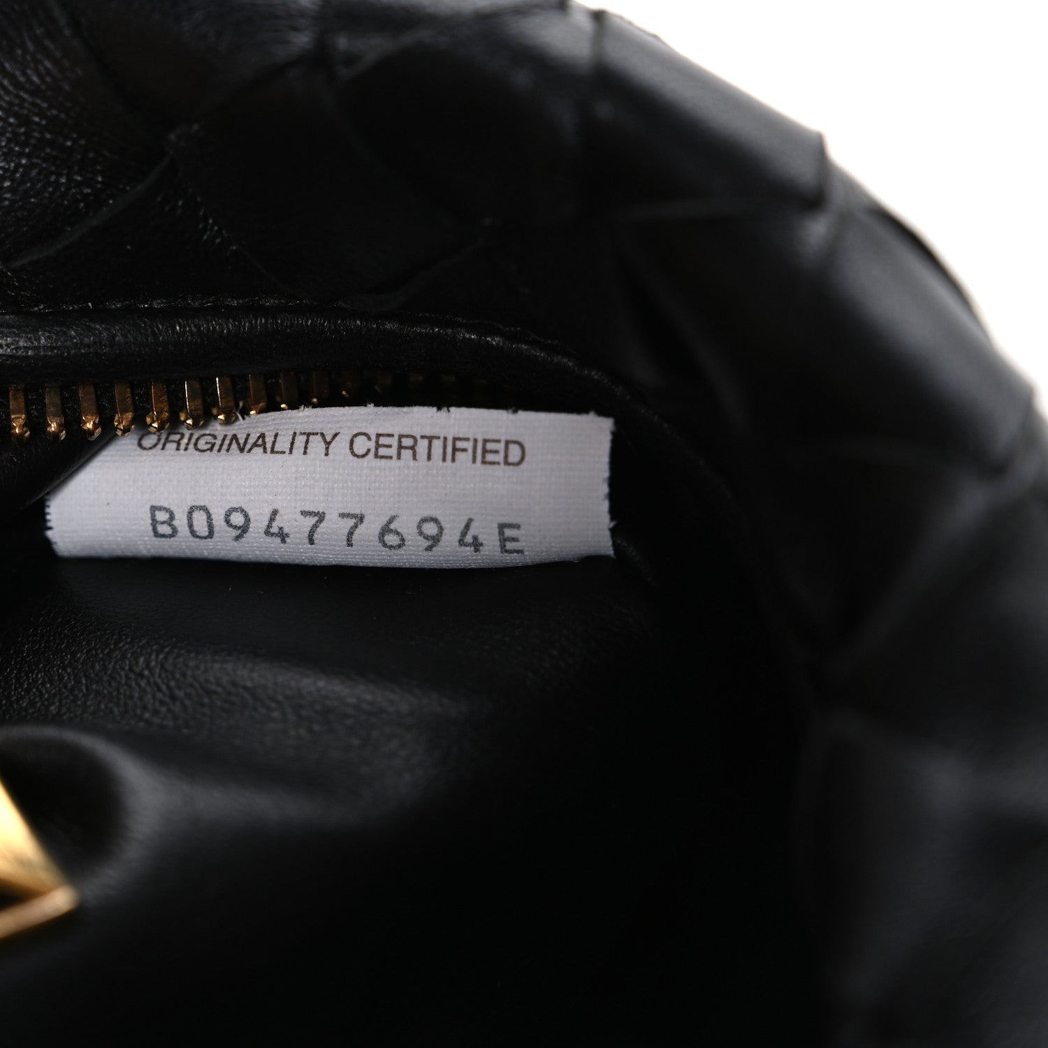 Nappa Intrecciato Mini Jodie Black
