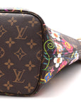 LV X TM Monogram Flowers Neverfull MM