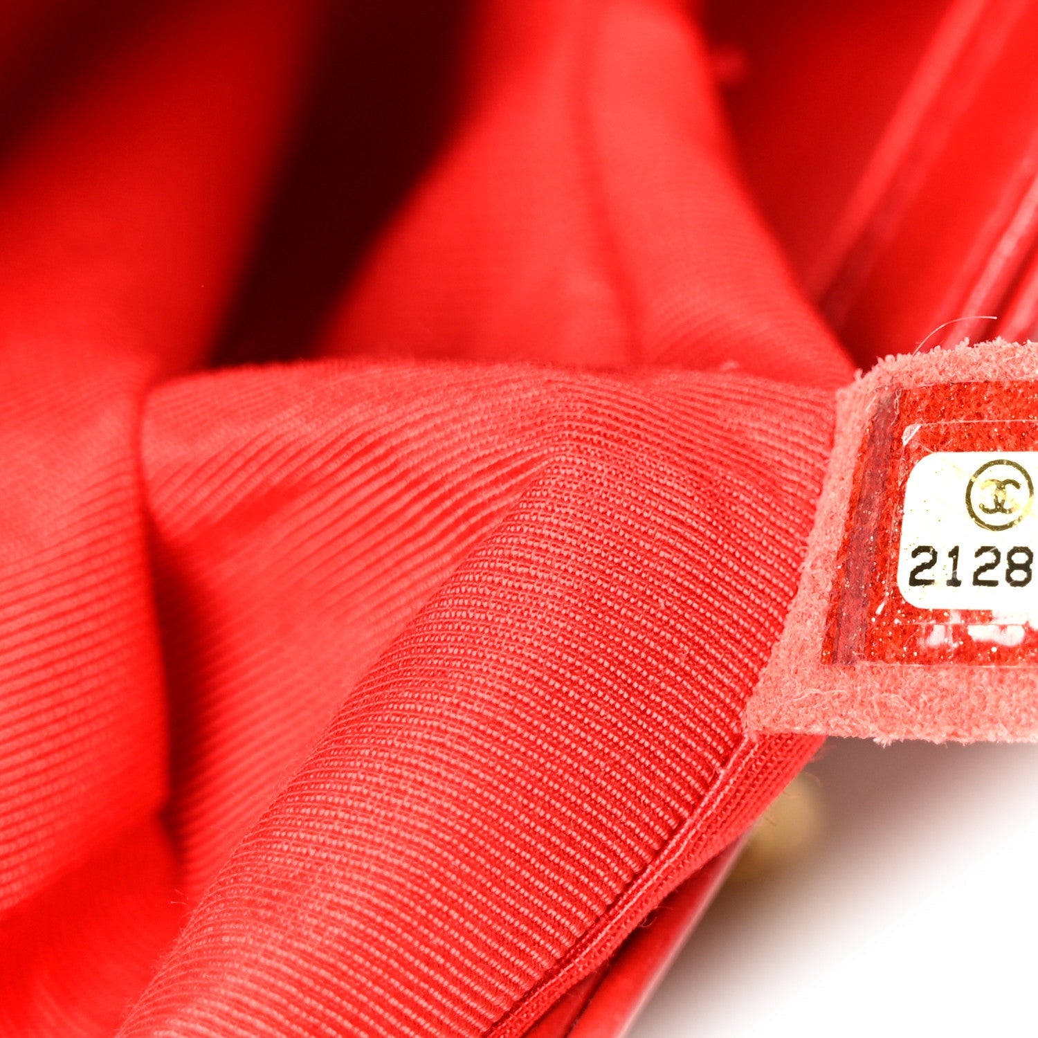Lambskin Quilted New Medium Boy Flap Red