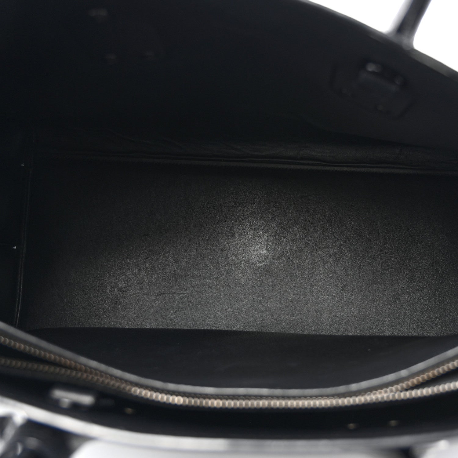 Grained Calfskin Large Sac de Jour Carryall Black