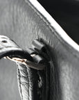 Veau Papier A6 Zip Around Tote Black