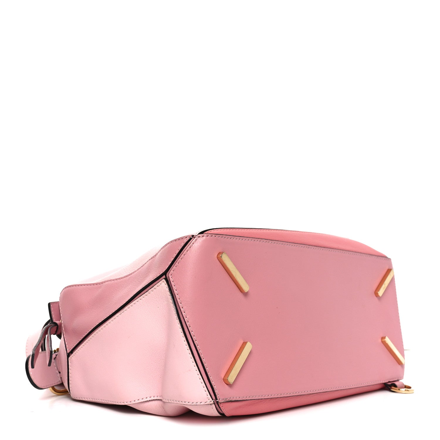 Calfskin Large Puzzle Bag Soft Pink