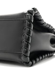 Nappa Lace Up Mini Peekaboo Iconic Satchel Black
